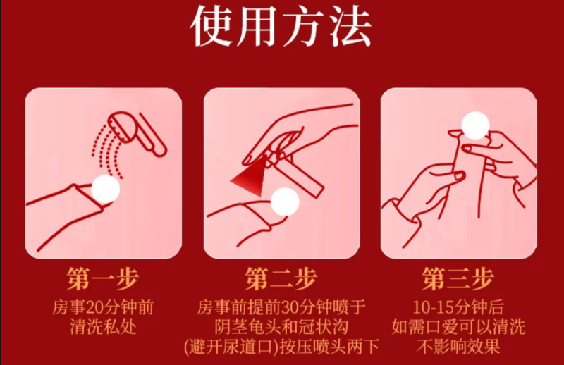 为什么延时喷剂一定要喷在冠状沟？